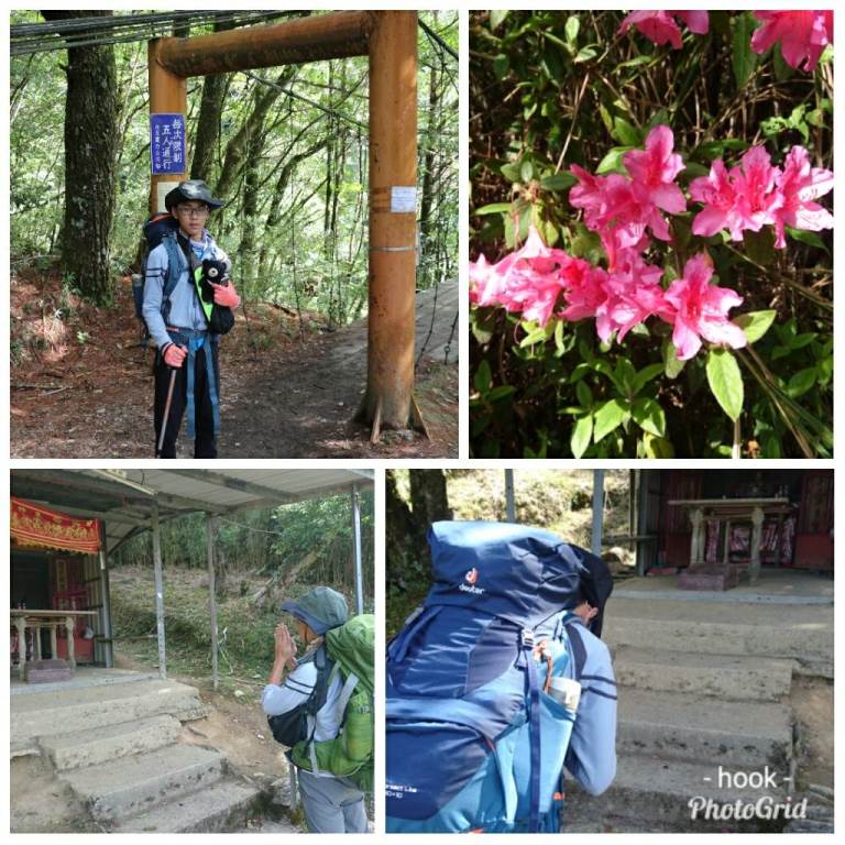 4.天氣好又有杜鵑花可欣賞約1HR就到雲天宮跟土地公拜拜.jpg
