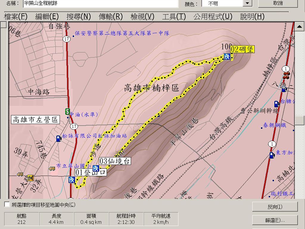 半屏山-Map.JPG