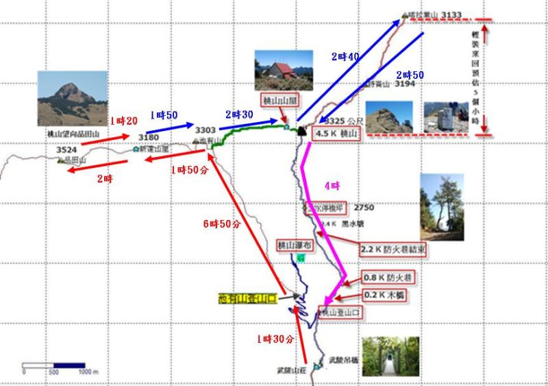 武陵四秀路程表.JPG